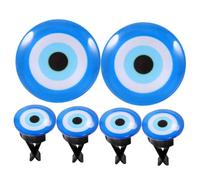Beatifufu 6piezas Clips Aromáticos Para Salida De Aire Decoraciones Ojo Maligno Para Coche Accesorios Creativos Para Ventilación Diseño Compacto y Elegante Uso Vehículos y Hogar