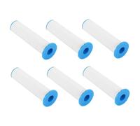 Beatifufu 6piezas Filtros De Ducha De PP para Agua Filtros Reemplazables De Algodón PP Purificador De Agua De Ducha para