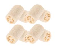 Beatifufu 8 Piezas Esponja Loofah Natural para Baño y Cocina Exfoliante Multifuncional con Secado Rápido Fuerte Poder Desengrasante y para y Platos y Ligera para Diario