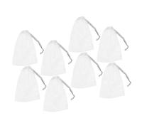 Beatifufu 8piezas Bolsa De Jabón Malla De Limpieza Cierre Para Jabón Para Jabones Artesanales y Cosméticos Profundo Accesorio Práctico Para Baño