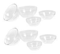 Beatifufu 8piezas Recipiente Transparente De Plástico Recipiente Para Aceites Esenciales Para Masaje Unidades Salón De