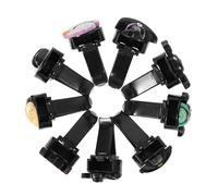Beatifufu 9piezas Clip De Aromaterapia Para Ventilación De Coche Decoración De Calabaza Halloween Instalación Fácil Fragancia Continua Accesorio Para Mejorar La Experiencia De