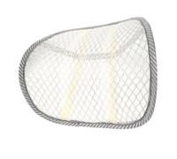 Beatifufu Almohada para Comodidad y Ventilación Excelente de Apoyo Lumbar para Asiento de Coche y Oficina Malla Transpirable y Estructura de Acuerda Color Aleatorio
