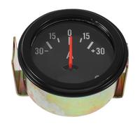 Beatifufu Amperímetro Analógico 12v-24v para Coches Camiones y Maquinaria Agrícola Medidor de Corriente 30A Indicador de Aguja Legible Instalación Fácil y Medidor Eléctrico de Consumo