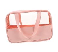 Beatifufu Bolsa De Almacenamiento De Viaje Transparente Organizador De Maquillaje para Cosméticos Neceser De Viaje para Esmalte De Uñas y Cuidados Personales