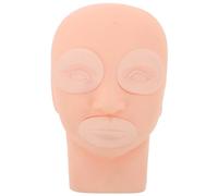 Beatifufu Cabeza de Maniquí de Silicona Fácil Aprendizaje y Técnicas Diversas Diseño Realista con Tacto para de Microblading y Labios para Principiantes