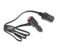 Beatifufu Cable Extensión para Mechero Coche Alargador Eléctrico con Conector Macho y Hembra Compatible con Cargadores y Dispositivos Electrónicos Vehiculares