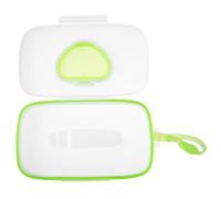 Beatifufu Caja Portátil para Toallitas Húmedas de Niño, Material Pp, Operación Manual, Adecuada para Cochecito y Exteriores, Diseño Pequeño y Práctico