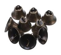 Beatifufu Campanas Colgantes de Metal Vintage 32 Mm 30 Unidades, Mini Campanas para Manualidades, Decoración de Campanillas de Viento y Adornos Rústicos para Puertas y Fiestas