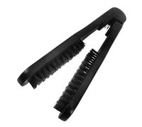 Beatifufu Cepillo Alisador Doble Cara con Cerdas de Jabalí Peine Plancha para Cabello Rizado y Herramienta Compacta para Peinados Naturales y Reducción de Encrespamiento Diseño Ligero y