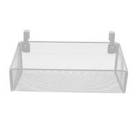 Beatifufu Cesta colgante para cama de dormitorio Cesta colgante para mesita de noche Organizador de metal para libros teléfono tableta y pequeños objetos 10.43 x 4.72 x 3.54 in