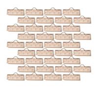 Beatifufu Cierres de Joyería de Cobre para Extremos de Cinta Diy, 50 Piezas, Hebillas de 10 Mm Color Oro Duradero, Abrazaderas para Pulseras y Accesorios de Manualidades