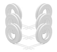 Beatifufu Cinta para Pestañas Adhesiva Transpirable No Tejida, 30 Rollos en Color Claro para Salón, Cinta para Extensiones de Pestañas para Piel Sensible, Suministros Profesionales