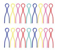 Beatifufu Clips para Bobinas de Costura de Plástico, Abrazaderas para Hilo en Colores Surtidos (100 Piezas), Organizador de Hilos de Coser Compacto para Manualidades y Almacenamiento Seguro