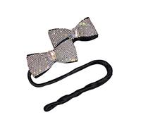 Beatifufu Creador De Moños Lazo De Brillantes Para Cabello Herramienta De Rizado y Moldeado Accesorio De Estilo Para Mujeres y Niñas Para Ejercicio y Ocasiones Especiales