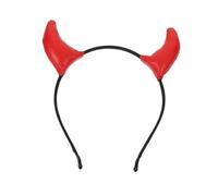 Beatifufu Diadema de Cuerno Demoníaco para Halloween Tocado de Cuernos Demoníacos Accesorio de Fiesta de Fantasía