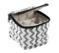 Beatifufu Estuche Para Uñas Bolsa Portátil Almacenamiento De Kits Diseño Compartimentos