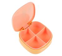 Beatifufu Estuche Portátil Rosa para Pastillero Semanal Compartimentos Múltiples y Pequeño, Material PP y Acero Inoxidable Adecuado para Viajes
