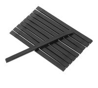 Beatifufu Herramienta de reparación de teléfonos móviles ABS Negra 10 Piezas para Apertura de Pantallas LCD portátil para Reparaciones diarias y Taller