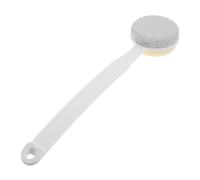 Beatifufu Herramienta Exfoliante para Pies con Mango Removedor de Callos y Durezas con Pómez Ergonómica para Eliminar Muerta para Pedicura Casa y Viaje