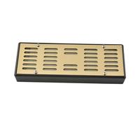 Beatifufu Humidificador para Caja de Cigarros Portátil con Diseño Dorado Elegante Sistema de Acero Inoxidable para Preservación Compacto para Viajes y Uso Casa Mantiene Humedad Óptima para