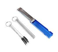 Beatifufu Kit de Limpieza de Carburador de 3 Juegos Cepillo para Carburador Limpiador a Chorro para Carburador Herramientas de Limpieza Profesionales para Soldadores Motorizados