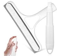 Beatifufu Limpiacristales con esponja y cabezal pulverizador, herramienta de limpieza de cristales multifuncional para ventana, espejo, cristal de ducha, ventana de coche, eficiente para el hogar y la