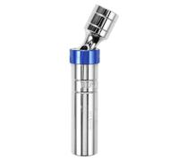 Beatifufu Llave Magnética para Bujías Giratoria Interfaz 3/8 y 9,5 MM | Acero Cromo Vanadio, Cabezal Giratorio Manguito Delgado, Sujeción Segura y Uso en Motor