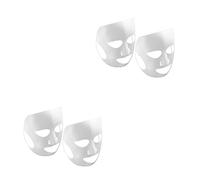 Beatifufu Máscara De Silicona Máscara Máscara 10 Piezas Soportes De Silicona Reutilizable Silicona Hidratante Silicona Reutilizable Para Dormir Rostro Juego De Dormir 3d