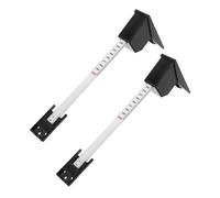 Beatifufu Medidor de Altura Retráctil de Pared 2m Negro Adultos con Placa de Montaje Regla de Crecimiento Infantil Cinta Métrica para Medir Altura en Hogar Escuela y Hospital