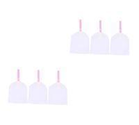 Beatifufu Natural 6 Piezas Red Espumosa Limpiadora Malla Exfoliante Malla Espumante Red De Espuma De Burbujas Bolsas De Malla De Burbujas Jabonera Exfoliante Colgante Viajar Jabón
