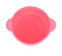 Beatifufu Olla para Derretir Cera de Silicona Rosa Recipiente Antiadherente Resistente al Calor Cuenco Compacto para Depilación Accesorio Práctico para Calentador de Cera Profesional