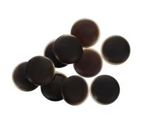 Beatifufu Parches para Joyería de Vidrio 16 Mm Redondos 10 Pcs, Accesorios DIY Que Cambian de Color Temperatura, Gemas para Pulseras y Collares, Ideales para Manualidades Creativas