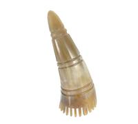 Beatifufu Peine de Masaje de Natural con Dientes Anchos para Cuidado y del Cabelludo Masajeador Ergonómico para Eliminar Caspa y Aliviar Estrés Diario