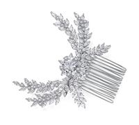 Beatifufu Peine De Novia Vintage Adornos De Strass Peina Lateral Decorativa Para Bodas y Fiestas Accesorio Elegante Para Mujeres