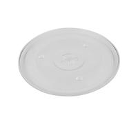 Beatifufu Plato de Vidrio para Microondas de Reemplazo Y Type Transparente Plato Giratorio Resistente y de Limpiar para Uso Diario Microondas