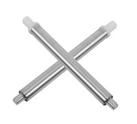 Beatifufu Poste De Repuesto para Escobilla De Baño Acero Inoxidable Mango Inferior Compatible con Cabezal De Escobilla Limpieza Hogar