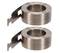 Beatifufu Resortes de tensión para mosquiteras 2 Lbs 2 Rollos de Acero Inoxidable con diseño de Clip Plano para reparación en Ventanas Plegables y Apartamentos pequeños