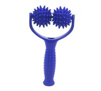 Beatifufu Rodillo Masaje Muscular Y Forma Púas para Alivio de Fatiga Corporal Masajeador Portátil para Cuello Espalda Piernas y Pies para Trabajadores y Viajeros