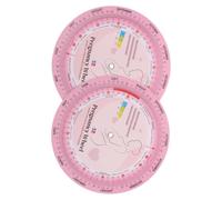 Beatifufu Rueda de embarazo 2 piezas: calculadora de fecha probable de parto, seguimiento del desarrollo para obstetras, ginecólogos, parteras y enfermeras, 5,12 pulg