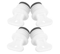 Beatifufu Tapón de Rosca Antifugas para Bolsa de Agua Caliente 4 Unidades Medianas de 21 MM Goma Duradera Sello Hermético Recambio Seguro para Bolsas Térmicas en Hogar y Viajes