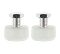 Beatifufu Topes de Goma Ajustables 2 Piezas con Perno 15,2 MM | Poder de Frenado Confiable, Fácil Reemplazo con Herramienta, para Patinadores Principiantes en Pistas y Concreto