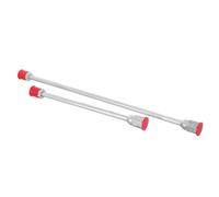 Beatifufu Varilla Diseño de Aluminio para Extensión Pulverizador sin Aire, Ligero, 2 Piezas Compatibles Airless de Pintura con Pistola Rociadora para Uso Profesional