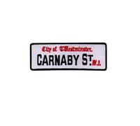 Beatles Carnaby Street London Soho parche patch bordado con logotipo para planchar de hierro en apliques