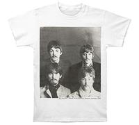 Beatles Hombres de 4 The Beatles camiseta de bigote blanco - Blanco -