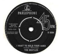 BEATLES - I WANT TO HOLD YOUR HAND 7 INCH (7" VINYL 45) UK PARLOPHONE 1963