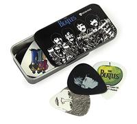 D'Addario Púas para guitarra Beatles Pick Box Sgt. Pepper – Pack de 15 (1CAB4-15BT3)
