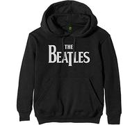 Beatles - the - Felpa # Xl Unisex Black # Drop T Logo