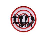 Beatles The Help parche patch bordado con logotipo para planchar de hierro en apliques