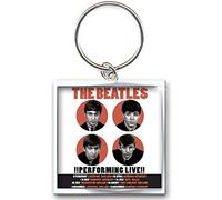 Beatles (The) - Performing Live (Portachiavi Metallo) Rock Merchandising